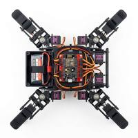 Kit de Robot Araña Cuadrúpedo Programable QMY, Control por WiFi, Kit de Inicio para Codificación, PH2.0, Plug-and-Play, Set de Robótica