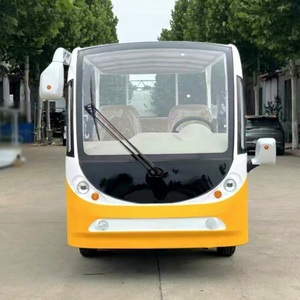 รถบัสไฟฟ้าชมวิวขนาดเล็ก 4 ล้อ ได้รับการรับรองมาตรฐาน CE  2 ที่นั่ง  รถบั๊กกี้สำหรับนักท่องเที่ยว  ใช้แบตเตอรี่ตะกั่วกรด ความเร็ว 45-50 กม./ชม. สำหรับใช้งานในเมือง - Product Image 1