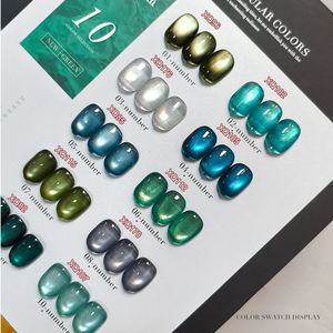 Vernis à ongles gel UV AILANUO – Bouteille magnétique – Non toxique, végétalien, écologique, sans HEMA, longue tenue – 10 couleurs Ambre Luxe Œil de Chat - Product Image 5