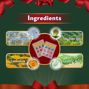 Nuovo 2025 natale-esclusivo cerotto per l'acne 3D taglio tridimensionale si adatta con precisione alla pelle nasconde l'acne per la cura dell'acne - Product Image 4