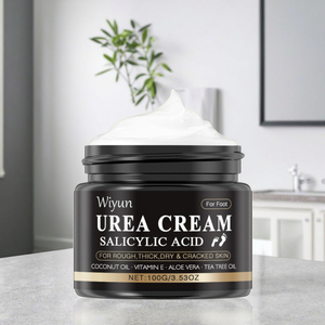 Crema Exfoliante <span class=keywords><strong>para</strong></span> Pies con 2% de Ácido Salicílico, 40% de Urea Mineral, <span class=keywords><strong>Aloe</strong></span> <span class=keywords><strong>Vera</strong></span> Orgánico, Vegano, Aroma a Fresa, <span class=keywords><strong>para</strong></span> <span class=keywords><strong>Talones</strong></span> <span class=keywords><strong>Agrietados</strong></span> - Product Image 1