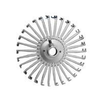 Support de rangement circulaire en titane pour petites pièces