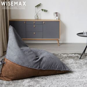 WISEMAX FURNITURE Modern Creative Tatami Single Fabric Bean Bag Bedroom Living Room Leisure Lounge <b>Chair</b> - Product Image 3