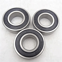 Roulement à billes à gorge profonde 6204 6204-2RS 6204ZZ pour moto, en acier chromé Gcr15 C3, faible bruit, prix compétitif, fabriqué en Chine