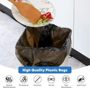 Tamaño personalizable Espesor Durable Chaleco de alta resistencia Mango Material HDPE Logotipo personalizado Supermercado Exposición Uso Bolsas de plástico - Product Image 3