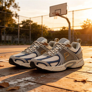 Fabricante con MOQ Bajo, Logotipo Personalizado, <span class=keywords><strong>Zapatillas</strong></span> Deportivas para <span class=keywords><strong>Hombre</strong></span>, Marca Privada, Diseño Retro de Moda, Malla Transpirable, Calzado Deportivo Personalizado - Product Image 2