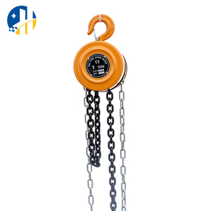 Lihua personnalisé 1ton palan à chaîne HSZ Type 1000kg économiser du travail main chaîne métal câble métallique élingue - Product Image 1