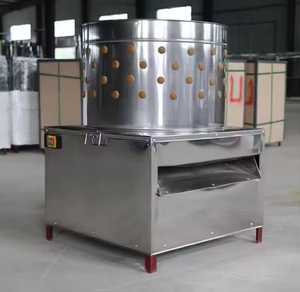 Máquina Procesadora de Aves de Corral para Desplumado Húmedo y Limpieza de Plumas de Codorniz, Pato, Ganso y Pollo con Motor Fácil de Usar - Product Image 4