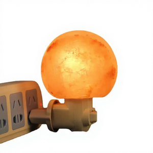 Stylish Himalayan Salt Lamp Natural <b>Crystal</b> Look Himalayan Salt Lamp Elegant Decor Himalayan Salt Lamp For Gifts - Product Image 1