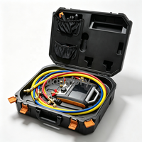 Ensemble de manomètres numériques Elitech, kit de test de pression de réfrigérant HVAC, accessoires d'outils de service pour la réfrigération et la climatisation