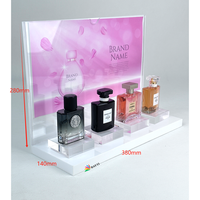 RAY YI Led Présentoir Acrylique Glorifier Parfum Cosmétique Produit Présentoir pour Cosmétique