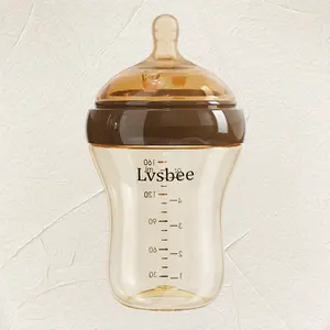 2024 Schlussverkauf 160 ml superweiche Neugeborenen-/Babyfütterflasche kleines Volumen Nursing-Flasche für Säuglinge