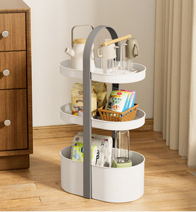 Organizzatore Cosmetico Portatile Multistrato, Contenitore per Trucchi da Scrivania, Scaffale Stretto per Bagno, Cassettiera - Product Image 1