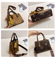 Sac fourre-tout de luxe en PU imprimé pour femme, nouvelle collection 2026, sac à bandoulière vintage, sacs à main de créateur tendance pour femmes