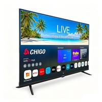 Téléviseur intelligent Webos 43-100 pouces 4K QLED Android sans cadre HDR noir pour une expérience cinématographique