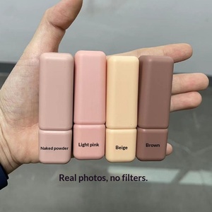 Fabrika Doğrudan Satış Stok Çok Renkli Mat Buzlu Plastik Ruj Boş Tüpleri 12.1mm Özelleştirilebilir Kozmetik Ambalajı - Product Image 4