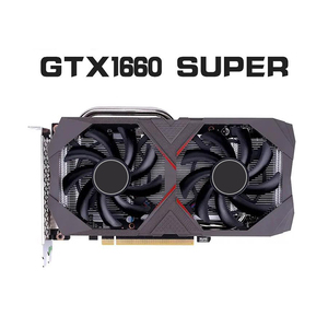 การ์ดจอใหม่ 1660 Super 192bit 1660s 1660S การ์ดแสดงผล 1660 S GPU สำหรับเดสก์ท็อปพีซี เล่นเกม 6GB - Product Image 2