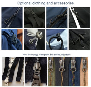 2025 nuova felpa con cappuccio di alta qualità in maglia Waffle personalizzata in tessuto con Zip stile oversize Vintage con cappuccio felpe con cappuccio produttore di abiti personalizzati - Product Image 3