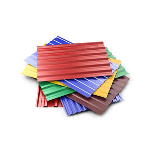 Tôle de toiture ondulée en métal galvanisé prépeint, revêtement couleur, conforme à la norme ASTM DX51D - Product Image 3