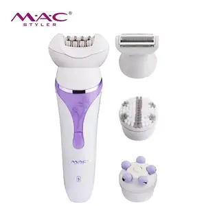 4 trong 1 Hot Bán Điện Mặt Tóc Remover Máy Cạo Râu Lady Máy Cạo Lông Cơ Thể Khuôn Mặt Chân Cánh Tay Tóc Remover Tốt Nhất Thời Trang lady Máy Cạo Râu