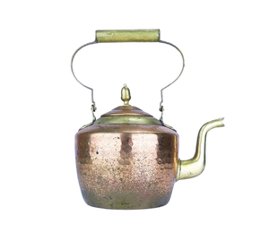 Hervidor de agua con mango decorativo de Metal para servir café, tetera para servir té y café, hervidor de último diseño hecho en La India - Product Image 3