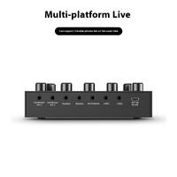 Microphone de bloguer BM800 à succès avec rotation à 360° °   Support réglable, ensemble de carte son LED V8S pour KTV, diffusion en direct, diffusion télévisée