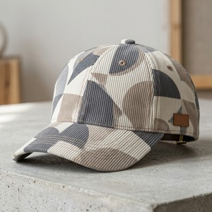 Gorra de béisbol vintage premium de pana con diseño de arte lineal abstracto, correa ajustable, unisex, moda, para exteriores - Product Image 6