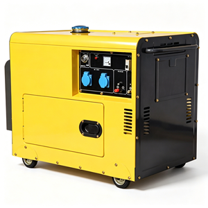 Générateur diesel silencieux portable 10KVA 5KW 7KW 8KW 9KW 10KW 220V/380V/110V avec télécommande et démarrage automatique - Product Image 1