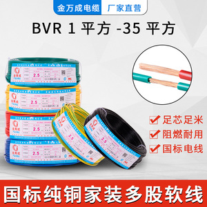 Bán buôn chống cháy và bền hộ gia đình đa <span class=keywords><strong>Strand</strong></span> mềm dây BVR <span class=keywords><strong>25</strong></span> dây đồng - Product Image 2