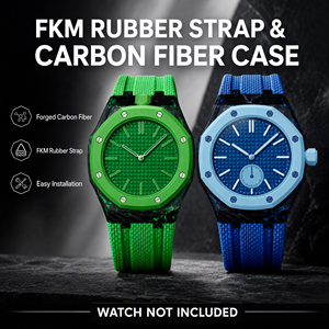 ชุดดัดแปลงนาฬิกา Upro Luxury ตัวเรือนคาร์บอนไฟเบอร์ฟอร์จ สำหรับ AP -swatch Royal พร้อมสายยาง FKM คุณภาพสูง ชุดดัดแปลงนาฬิการะดับไฮเอนด์ - Product Image 1