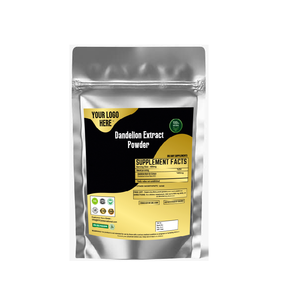 Polvo de extracto de diente de león personalizable OEM, producto a granel natural de alta calidad, cultivo salvaje, India, Etiqueta Privada - Product Image 1