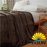 Couverture polaire portable Couverture polaire microfibre roi Couverture en peluche