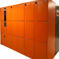 Armoire de rangement extérieure numérique sans clé en acier inoxydable robuste et moderne pour la sécurité des gymnases, écoles et espaces publics