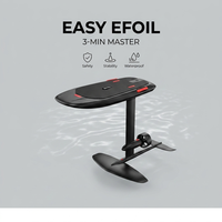 Planche de surf électrique hydrofoil personnalisable haut de gamme Efoil – Sûre, stable, étanche – Équipement d'apprentissage pour débutants – Propulseur composite pour l'océan