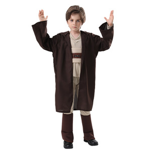 Disfraz de Caballero Jedi para Niños, Túnica con Capucha, Disfraz de Star Wars para Halloween - Product Image 3