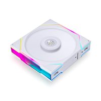 Ventilateur PWM Zeromaster Prism 5S Premium 12V 120mm avec LED RGB fixe, refroidissement haute performance et bruit ultra-faible pour boîtier d'ordinateur