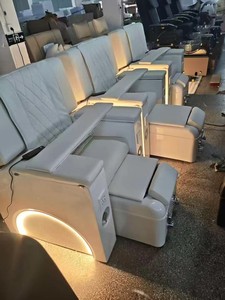 Fauteuil de massage électrique coloré pour pédicure, avec fonction de pétrissage et bain de pieds, haut de gamme pour salon de manucure et soins des pieds - Product Image 5