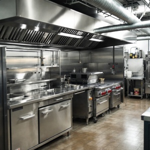 Restoran için özelleştirilmiş restoran mutfak seti Up mutfak ekipmanları ve paslanmaz çelik mutfak ekipmanları - Product Image 5