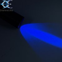 Lampe de poche UV S18 personnalisable avec logo, haute puissance 5W, 365nm, test de Wood, USB-C, batterie 18650 intégrée
