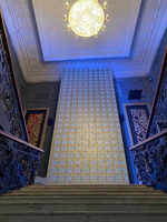 Éclairage LED matriciel à effet d'échelle RGB contrôlé par DMX, écran LED, équipement de divertissement pour événements, effets interactifs