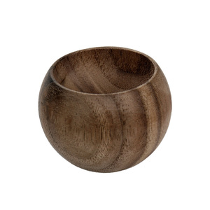 Diffuseur en bois massif, ornement d'aromathérapie pour voiture et intérieur, petit et amusant diffuseur portable en bois en forme d'œuf. - Product Image 2