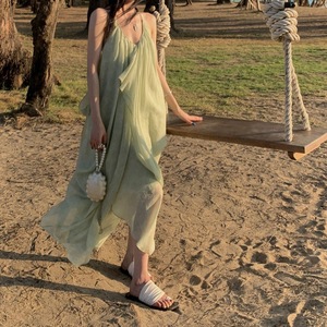 ชุดเดรสยาวคอวีแบบผูกหลัง Bdbh แฟชั่นฤดูร้อ<span class=keywords><strong>น</strong></span>ปี 2026 สำหรับผู้หญิง ชุดเดรสยาวสำหรับวั<span class=keywords><strong>น</strong></span>หยุดริมทะเล - Product Image 2