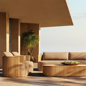 Ensemble de mobilier d'extérieur de luxe moderne et durable pour hôtels, villas, complexes hôteliers, jardins, salons, salles à manger, parcs et cours - Product Image 1