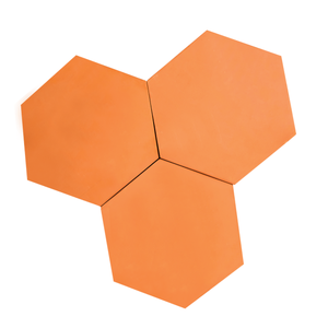 Hexagon Terracotta Gạch 20Mm Độ Dày Sử Dụng Cho Vật Liệu Xây Dựng Chống Cháy Trọng Lượng Nhẹ Gạch Exw Giá Made Tại Việt Nam - Product Image 3