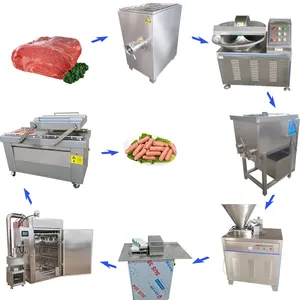 Полностью автоматизированная промышленная машина для производства колбасных изделий по низкой цене