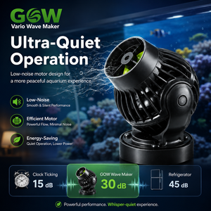 Pompa per Acquario Ecologica in Plastica da 5W con Conversione di Frequenza DC, Bluetooth e WiFi per la Creazione di Onde - Product Image 4