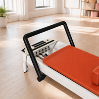 Tour de Pilates portable professionnelle haut de gamme avec système de poulies à corde réglable et planche à ressort pour studio et salle de sport