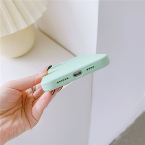 Coques de téléphone portable souples de style coréen, coques de téléphone portable liquides en silicone, coque arrière en silicone pour iPhone - Product Image 3