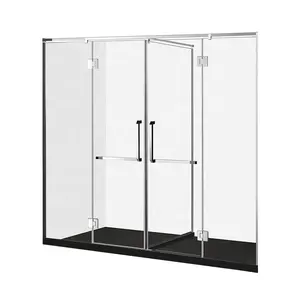 6毫米8毫米10毫米12毫米钢化玻璃钢化透明低铁平板曲线门淋浴屏玻璃厂家价格