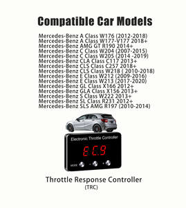 Contrôleur de réponse du pédalier d'accélérateur 9 Drive pour Mercedes-Benz Classe A W177/V177 W204 GL R190 – <span class=keywords><strong>Booster</strong></span> électronique Plug & Play - Product Image 2